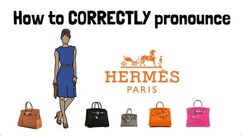 how to pronounce hermes brand in french|pronounce Hermes in english.